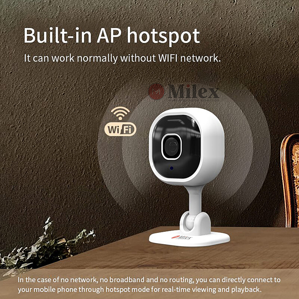 MILEX 2 WAY INFRARED SECURITY CAMERA -KEEP AN EYE ON WHAT MATTERS MOST! SECURE YOUR HOME AND FAMILY 4 pack