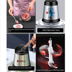 Milex Insta chop elite  with 39-page recipe booklet included, 4-layer stainless steel blade , turbo 300W