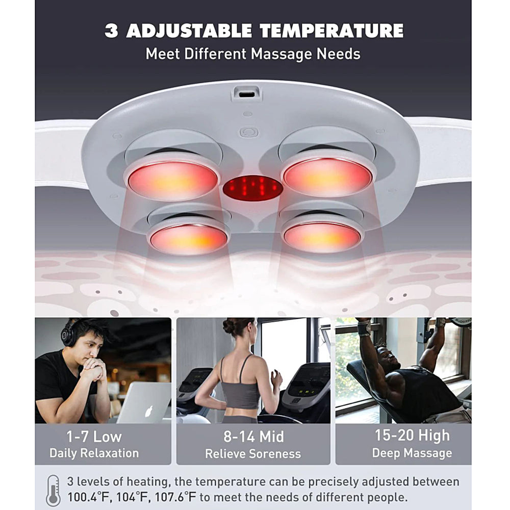 4-in-1 MEDI-BACK PAIN RELIEF BELT with VOICE COMMAND
