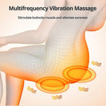 Doctor Pillow Supreme Therapeutic Air Stretcher Massager With lumbar Air Support Cushion Build in dual frequency meeting Massager