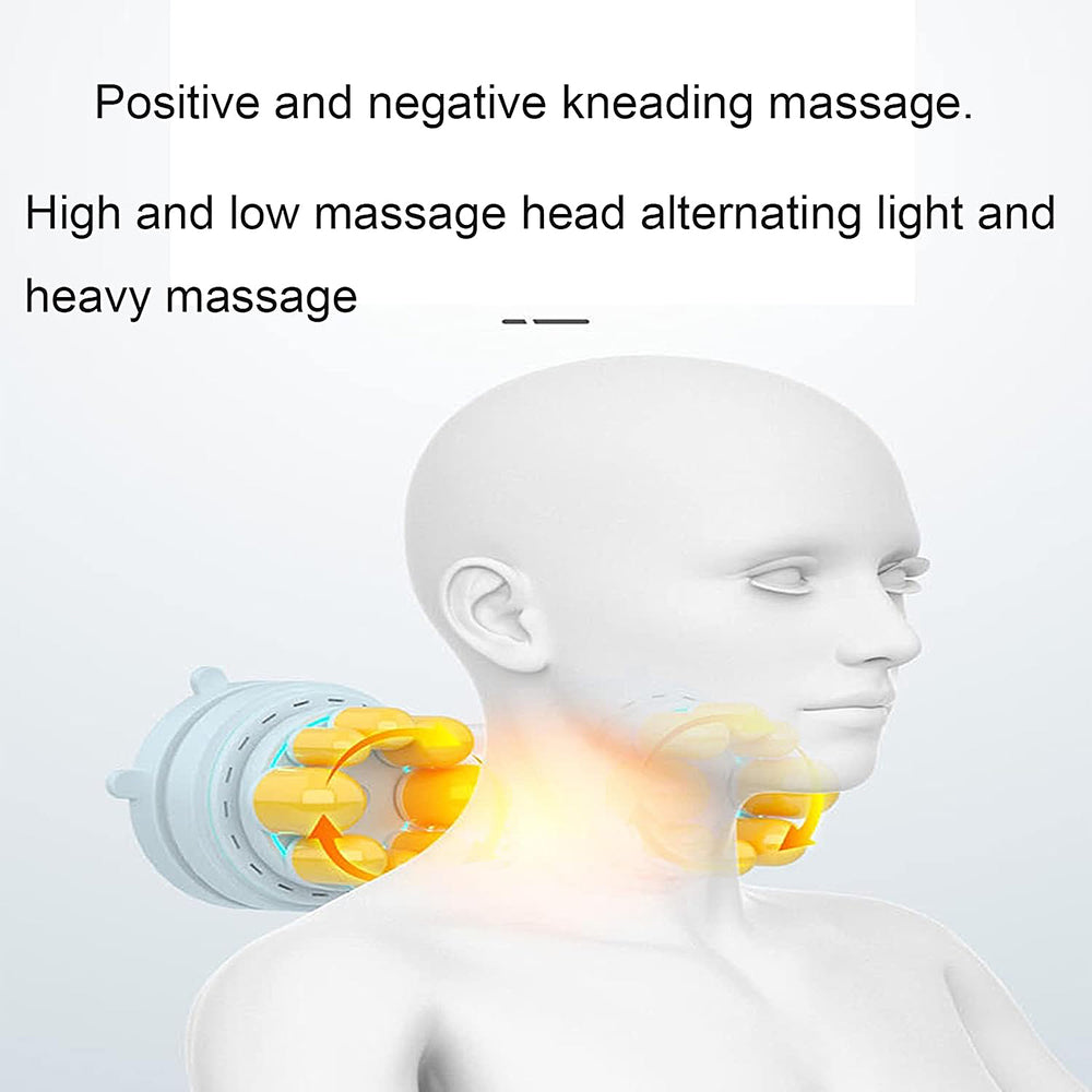 Doctor Pillow Supreme Therapeutic Air Stretcher Massager With lumbar Air Support Cushion Build in dual frequency meeting Massager