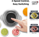 Milex Insta chop elite  with 39-page recipe booklet included, 4-layer stainless steel blade , turbo 300W