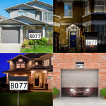 Milex Solar Powered HOUSE ADDRESS SIGN