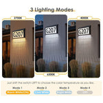 Milex Solar Powered HOUSE ADDRESS SIGN