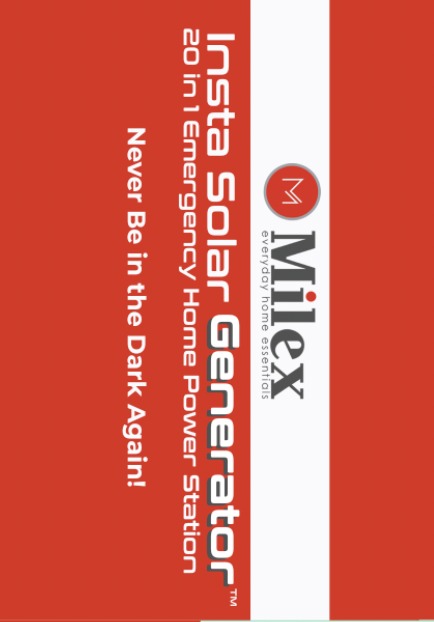 MILEX Insta Solar Generator