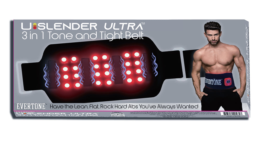 The U-Slender Ultra System Firm, Tone, Tighten and Strengthen 3 in 1 is a non-invasive way to target your waist and mid-section .