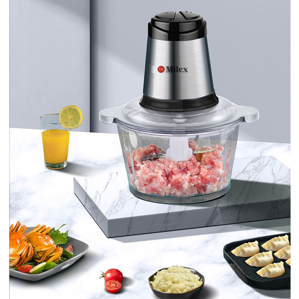Milex Insta chop elite  with 39-page recipe booklet included, 4-layer stainless steel blade , turbo 300W