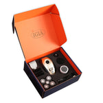 Titanium Series Total Shaver Set with Shave Gel, Cleansing Wipes and Travel Bag