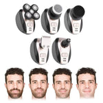 Titanium Series Total Shaver Set with Shave Gel, Cleansing Wipes and Travel Bag