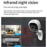 MILEX 2 WAY INFRARED SECURITY CAMERA -KEEP AN EYE ON WHAT MATTERS MOST! SECURE YOUR HOME AND FAMILY 4 pack