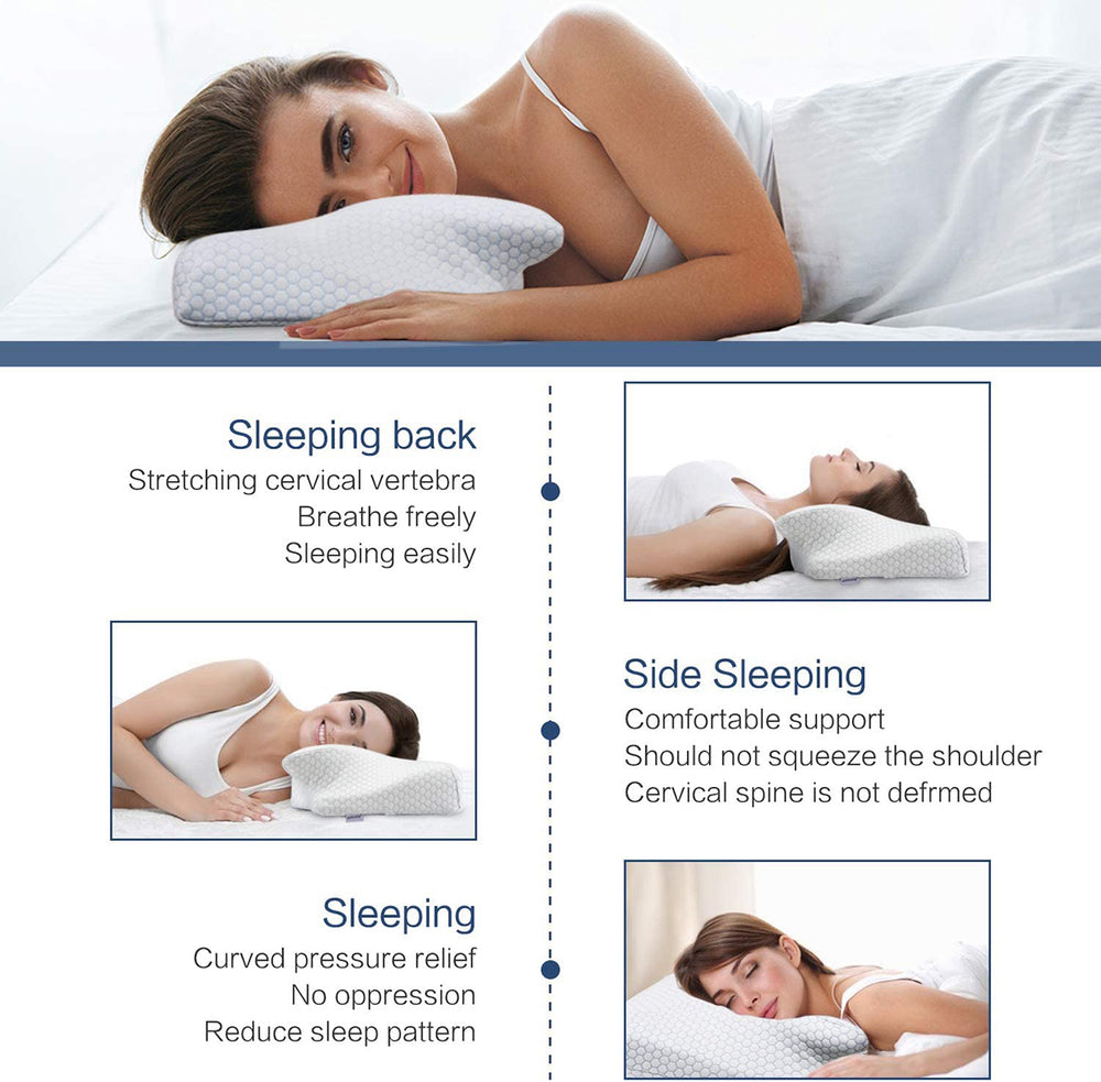 DOCTOR PILLOW -SEPOVEDA Contour Memory Foam Pillow