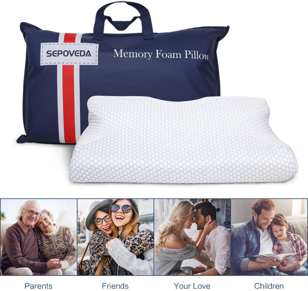 DOCTOR PILLOW -SEPOVEDA Contour Memory Foam Pillow