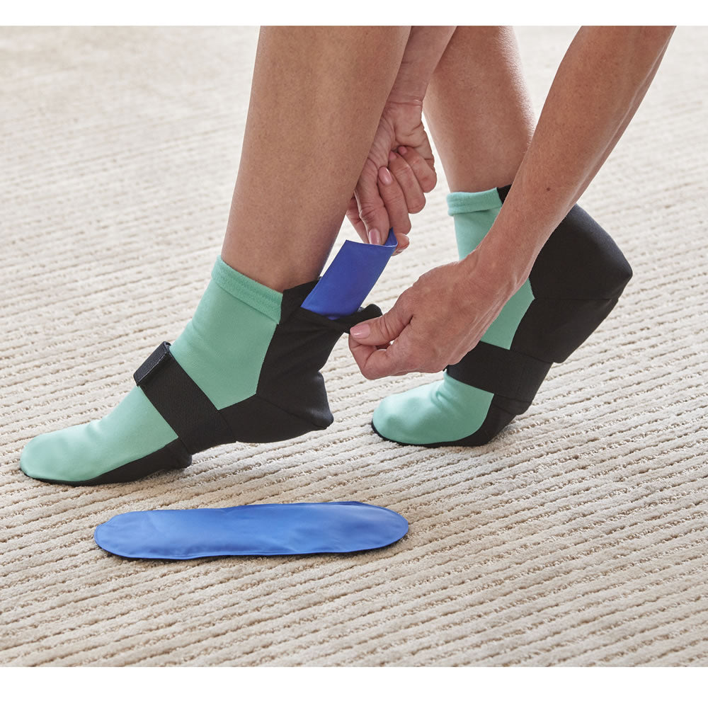 Hot and Cold Pain Relieving Gel Socks