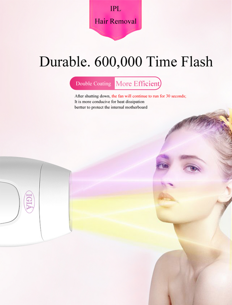 IGIA Professional IPL Hair Removal Device