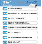Carbon SnoreX Pillow