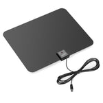 Digital Amplified HDTV Antenna, Flat Indoor UHF/VHF 1080P with Detachable Signal Amplifier