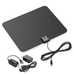 Digital Amplified HDTV Antenna, Flat Indoor UHF/VHF 1080P with Detachable Signal Amplifier