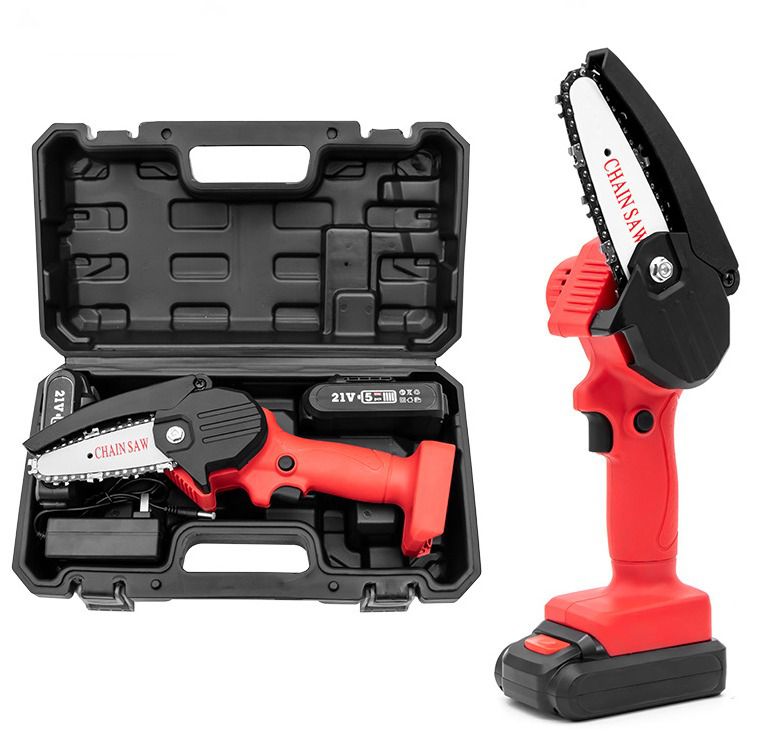 Milex Chain Saw Red