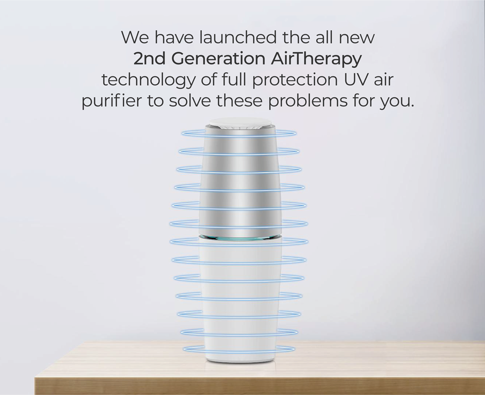 AirTherapy 2.0: UV Sterilization Air Purifier